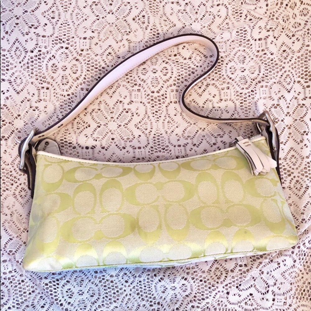 Early 2000s mini baguette Coach purse